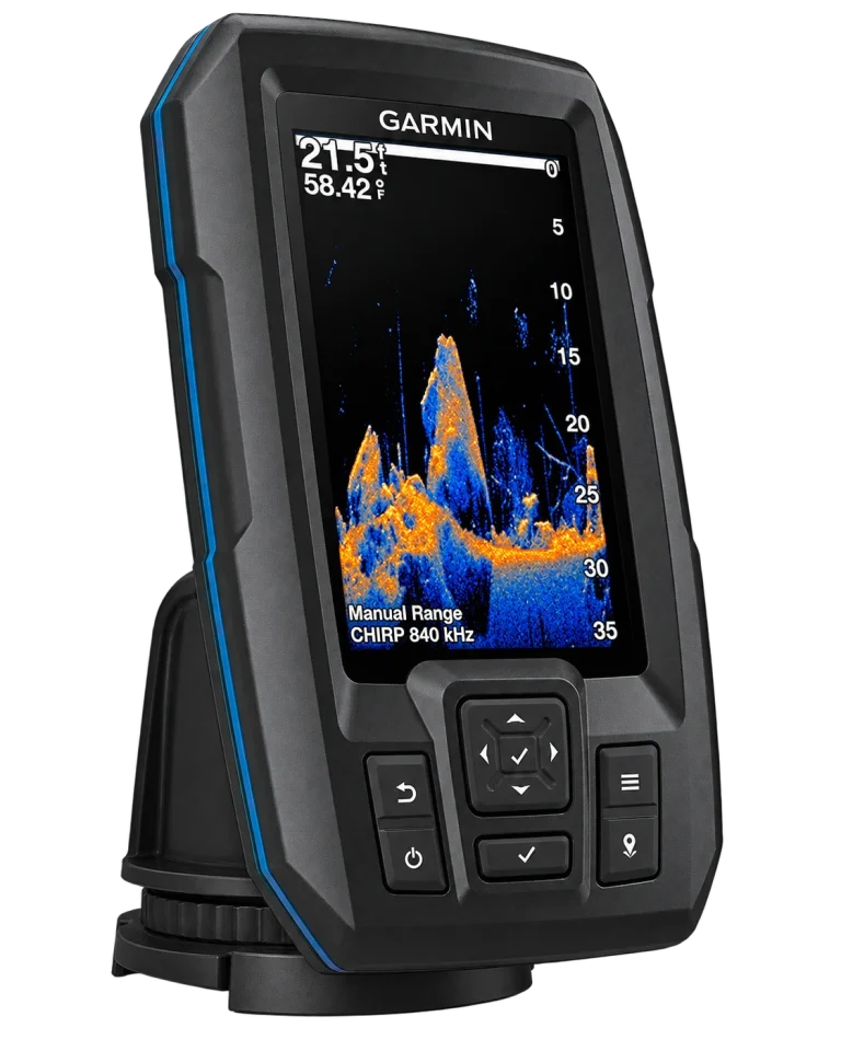 Garmin STRIKER Vivid 4cv Fishfinder mit Farbdisplay und Bedienfeld