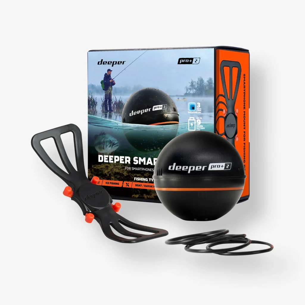 Deeper PRO+ 2 Smartphone-Fishfinder mit integriertem GPS