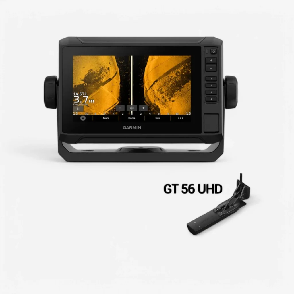 Garmin ECHOMAP UHD2 92sv Kartenplotter und Echolot mit GT56-Geber